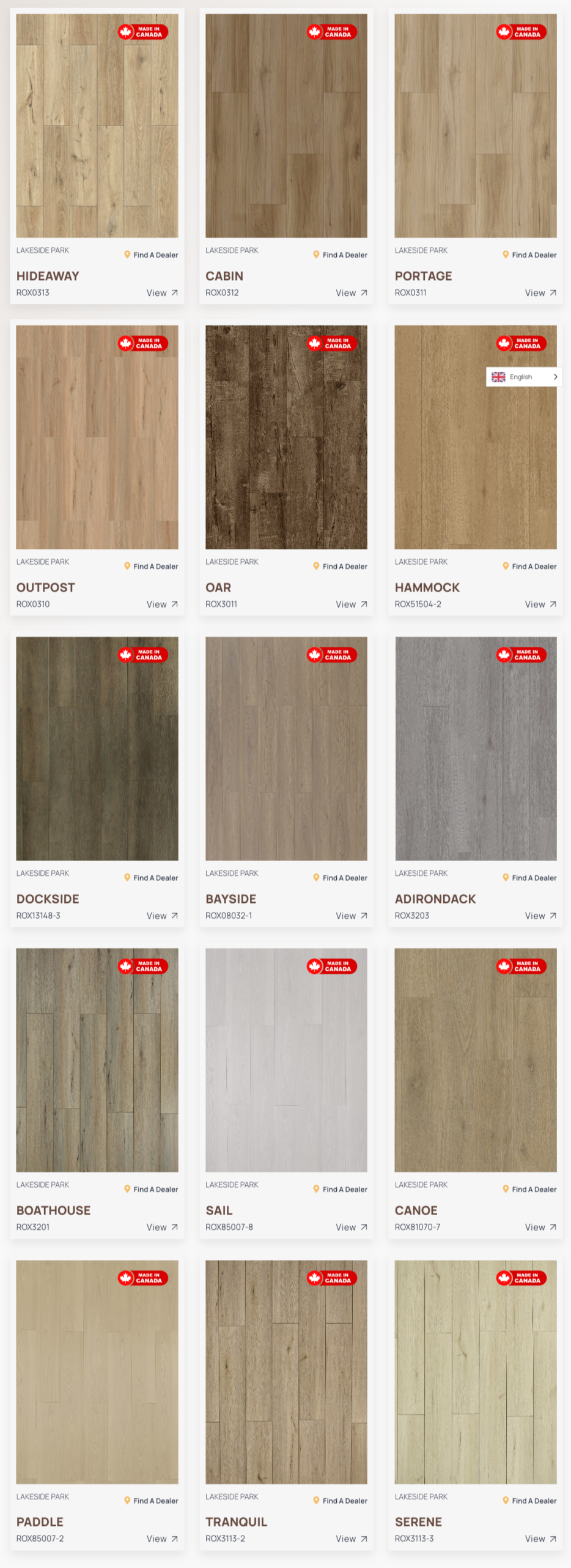 Canadian Made Laminate from Martin & Co. 2